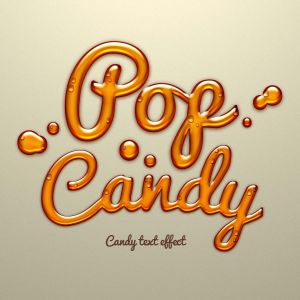 Candy-text-effect