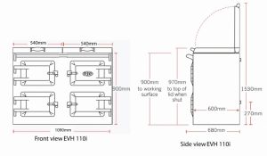Everhot 110 Technische Zeichnung